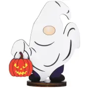 Halloween Pumpkin Patch Ghost Centerpiece Sign Decoration Decorations