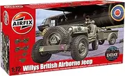 Airfix Willys Jeep, Trailer & 6PDR Gun - 1:72 Scale Model Kit