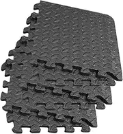 Toddmomy Pcs Interlocking Floor Mats Leaf Grain Gym Exercise Mats Thicken Floor Pads Patchwork