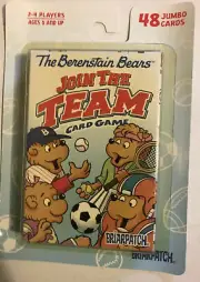 Berenstain Bears Join the Team 48 Jumbo Card Game 2000 Briarpatch