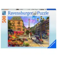 在飛比找momo購物網優惠-【德國Ravensburger】巴黎的夕陽500片(維寶 拼