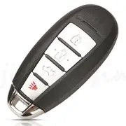 2/3/4B Remote Car Key Blank Fob Shell Case For Suzuki Swift SX4 Vitara 2010-2016 TS008 / TS007 Smart With Small Key 4BTN