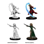 Wizkids Unpainted Miniatures - Deep Cuts - Human Female Wizard