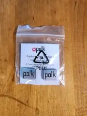 Polk Audio Car Speakers Grille for DB MM series Badge Logo Emblems Pair New NIP