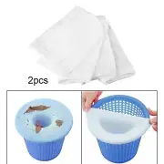 10Pcs Pool Skimmer Filters Fine Mesh Leaves Pollen Catcher SPA Accessories