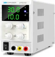 DC Power Supply,30V 10A Variable Bench Lab Power Supply Switching 3-Digital Disp