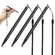 3 Pcs Touch Pen Work Stylus with Spring Rope Screen Pens for Tablets