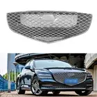 Fits For Genesis GV80 2021-2023 2024 Front Grille Mesh Bumper Grill Replacement