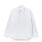 [Alexander Wang] Classic Button-Up Shirt In Cotton