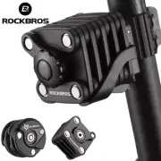 ROCKBROS Bike Foldable Lock Anti-theft Chain Cable Padlock Safety Bicycle Lock