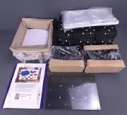 QVC Temp-tations Polka Dot 9 Piece Oven To Table Insulated Bag 3.5Qt Dish 2 1Qt