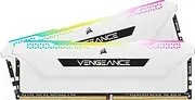 Corsair Vengeance RGB PRO SL 16GB (2x8GB) DDR4 3200Mhz C16 White Heatspreader Desktop Gaming Memory