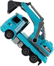PERSELOSO Excavator with Inertial Engineering Vehicle for Creative Play Lightweight Excavator Model for Boys Aged Educational