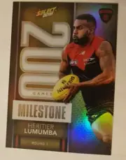 2016 AFL SELECT MILESTONE 200 GAMES MG47 MELBOURNE DEMONS HERITIER LUMUMBA (#3)