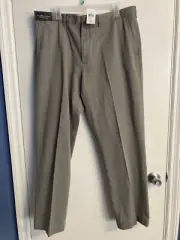 Polo Ralph Lauren Men's Pants 38x32 Gray The Preston Pant Flat Front Vtg #1827
