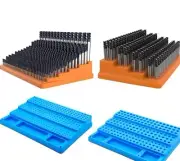 Metal Milling Cutter Tool Box Drill Bit Storage Organizer Rack Multifunctional