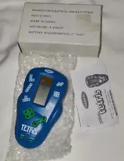 POCKET TETRIS ELECTRONIC HANDHELD GAME RADICA 2000 NEW OPEN BOX + BONUS