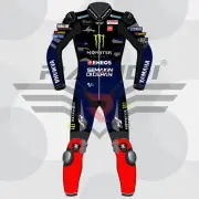 FABIO QUARTARARO YAMAHA ENOS 2024MODEL MOTOGP MOTORBIKE LEATHER RACING SUIT