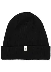 ON Ribbed Wool Beanie - Black One Size