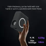 Portable Lightweight 1080p Smart Phone Projector Home Theatre Mini Video Cinema
