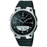 【CASIO】商務型男雙顯指針錶(AW-80-1A)