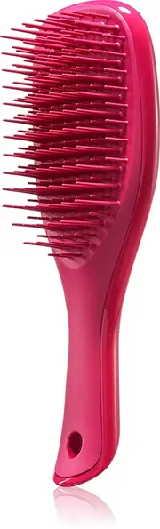Tangle Teezer The Ultimate Mini Flat Brush for Straight and Curly Hair Electric Raspberry