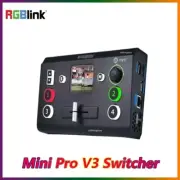 RGBlink Mini pro V3 Video Mixer Switcher with HDMI-compatible USB-A PTZ Controll