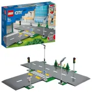 LEGO City Connect! Road Plate Intersection Toy Birthday Present Block Educationa