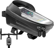 Cycling Top Tube Bag,Storage Bag Bikers - Hard Case Frame Bag, Cycling Top Tube Bag, Bikepacking Tools Storage Bag for Riding