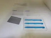 3 BLUE STYLUS + NEW SCREEN PROTECTOR SET FOR THE NINTENDO 2DS CONSOLE #B7