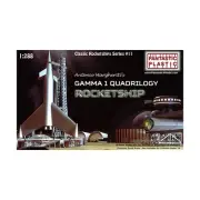 Fantastic Plastic Model Kit Gamma 1 Quadrilogy Rocketship New