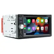 2 DIN Car Stereo Radio DVD Player For Appple Carplay 6.2 In Bluetooth FM USB RDS (for: Fiat)