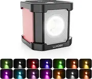 Video Light Cube Camera P graphy Fill Light with 14 IP68 Underwater 30M Dimmable Portable Light 5750K Compat with s Camera Black One Size