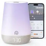 Sound Machine Baby - White Noise Sound Machine Baby With Night Light, Ok to W...