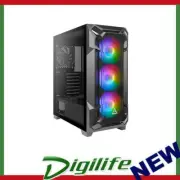 Antec DF600 FLUX High Airflow, ATX,Tempered Glass with 3x ARGB Fans Front,1xR