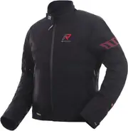 Rukka Start-R Motorcycle Textile Jacket, black-red, Size 46 Black Red