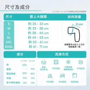 【Vital Salveo 紗比優】防護鍺全能型運動骨架護膝一雙入(遠紅外線護膝套-台灣製造)