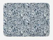 Popstar Party Bath Mat Bathroom Decor Plush Non-Slip Mat 29.5" X 17.5" Ambesonne