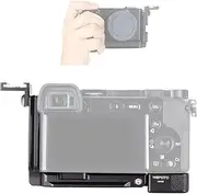 WEPOTO A6400L Camera Grip Extension Compatible for Sony A6400 A6300 A6100Camera Replace Attachment Grip