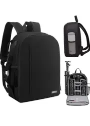 For DSLR Camera Backpack Compatible With Canon, Nikon, Sony, Lens Accessories