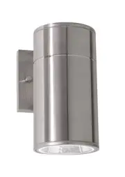 AFX EVYW070410LAJMV Everly 8" Tall LED Outdoor Wall Sconce - Nickel