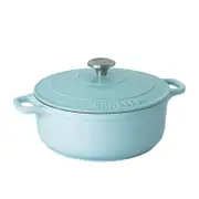 Chasseur Round French Oven 28cm - 6.3L Duck Egg Blue