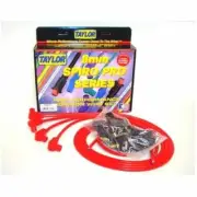 Taylor 73237 Spark Plug Wires Spiro-Pro 8mm Red 90 Degree Boots Universal