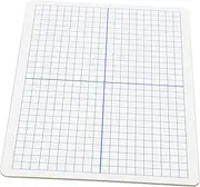 GRIRIW Portable Double-Sided Whiteboard Grid Dry Erase Board Pad Small Desk Whiteboard Water-Resistant for Office and Travel