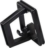Aluminium Alloy 3-Hole Bicycle Front Carrier Block, Black Bike Rack Cover for Folding Bike, Suitable for Brompton and Dahon