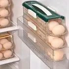 Egg Holder Egg Container Capacity Refrigerator Egg Storage Box