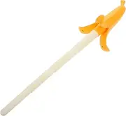 Abaodam Plastic Retractable Banana Sword for Telescopic Cosplay Accessory for Halloween Parties Lightweight Fencing Training Play Safe and Fun for Skill Development