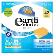 Earth Choice All In One Dish Tablet - 42 tabs