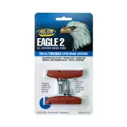 Kool Stop Eagle 2 Brake Pads - Threaded Post - Salmon - Sold In Pairs
