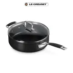 【LE CREUSET】TNS 單柄單耳深煎鍋-附蓋26CM